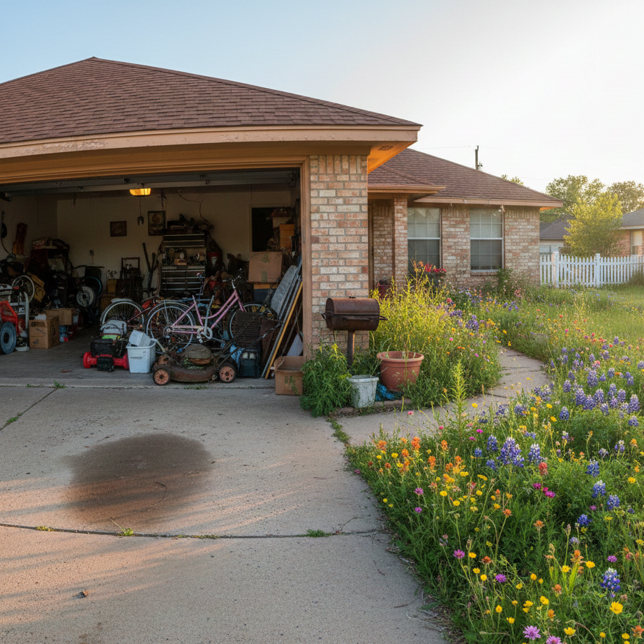 Preparing Your Garage for Spring in The Woodlands: A Step-by-Step Guide